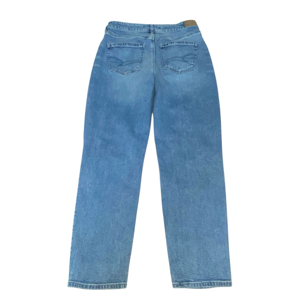 American Eagle (30x27) Strigid Distressed High Rise Mom Jeans - Women’s 10 - Picture 8 of 14
